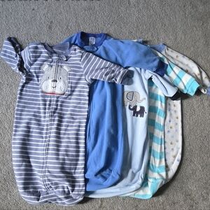 Carters Winter Fleece Baby Sleep Sack Bundle